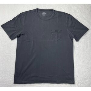 Lacoste T-Shirt Men's US Size XL Grey Cotton Vintage Washed Pocket Tee NWT